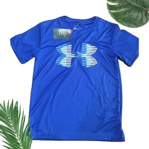 NEW Under Armour Versa Blue Short Sleeve T-Shirt